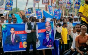 KINSHASA: CÉLÉBRATION 4 ANS DU PARTI ACR, JUGUEL ONGALA TAMBWE SE DÉMARQUE.